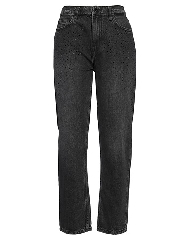GUESS Denim trousers Black 100% Cotton