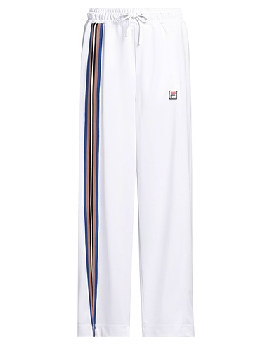 FILA Casual trouser White 100% Polyester