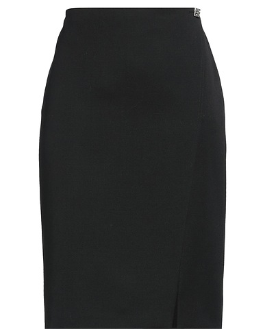 GIVENCHY Midi skirt NERO 100% Wool