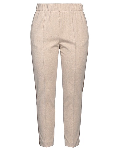 PESERICO Casual trouser Beige 90% Cotton, 10% Nylon