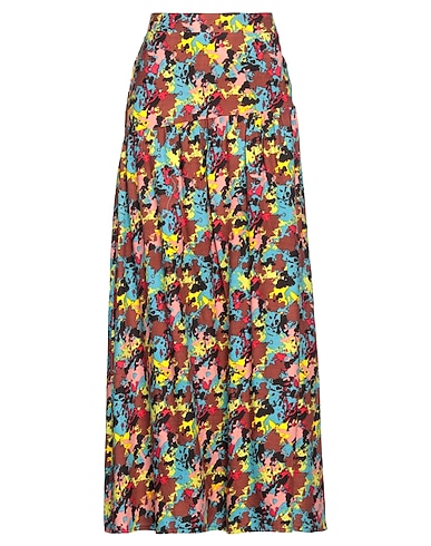 CONNOR & BLAKE Long skirt Chocolate brown 100% Viscose