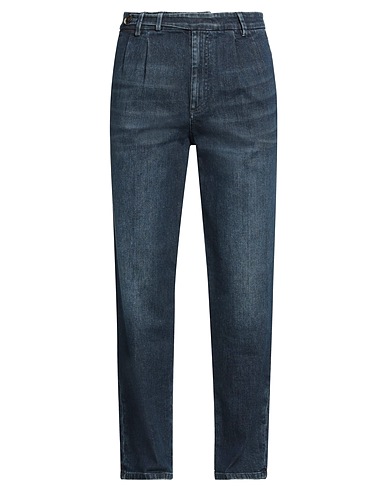BRUNELLO CUCINELLI Denim trousers Blue 98% Cotton, 2% Elastane