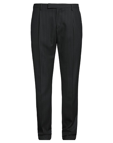 LARDINI Casual trouser Black 100% Viscose