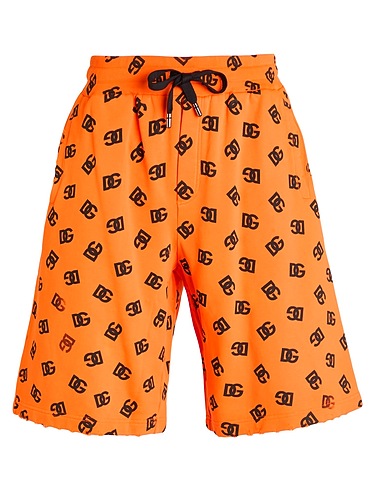 DOLCE&GABBANA Shorts & Bermuda Orange 100% Cotton