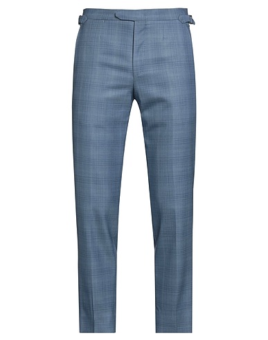 ZEGNA Casual pants Slate blue 100% Wool