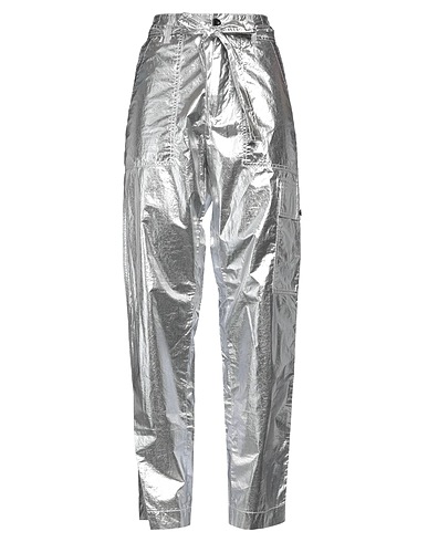 DEPARTMENT 5 Casual trouser Silver 100% Cotton