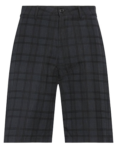 DEPARTMENT 5 Shorts & Bermuda Charcoal 72% Cotton, 28% Linen
