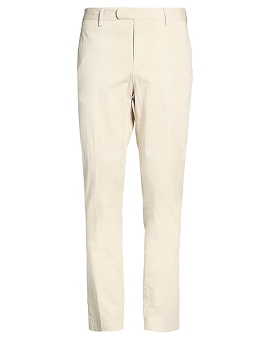 DEVORE INCIPIT Chinos AVORIO 93% Cotton, 6% Silk, 1% Elastane