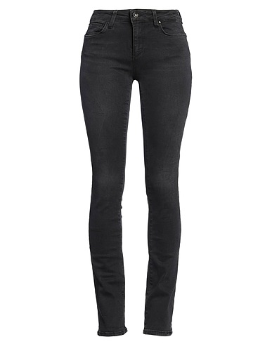 FRACOMINA Denim pants JEANS Black 98% Cotton, 2% Elastane