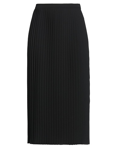 DRIES VAN NOTEN Midi skirt Black 100% Polyester