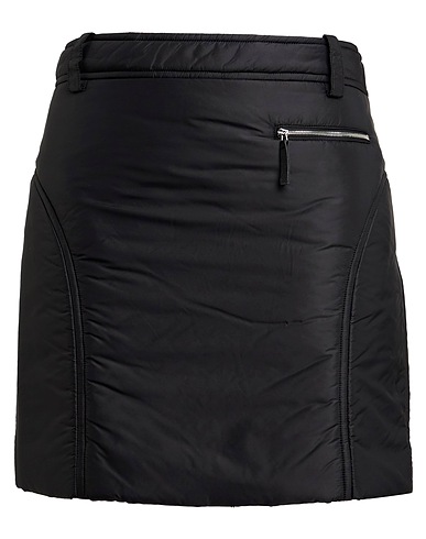 KHAITE Mini skirt NERO 100% Nylon