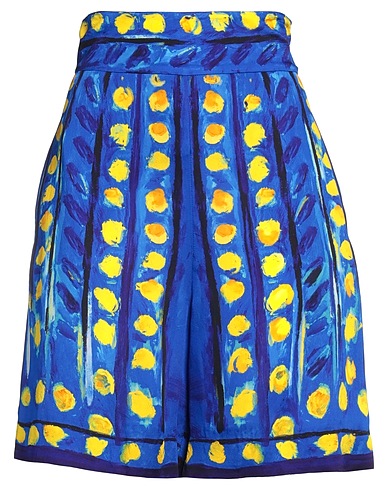 MOSCHINO Shorts & Bermuda COUTURE Bright blue 100% Viscose