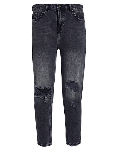 FRACOMINA Baggy JEANS Black 60% Cotton, 20% Lyocell, 20% Tencel™