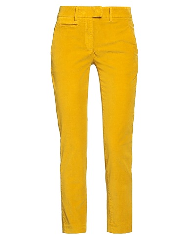 DONDUP Pantalone Giallo ocra 98% Cotone, 2% Elastan
