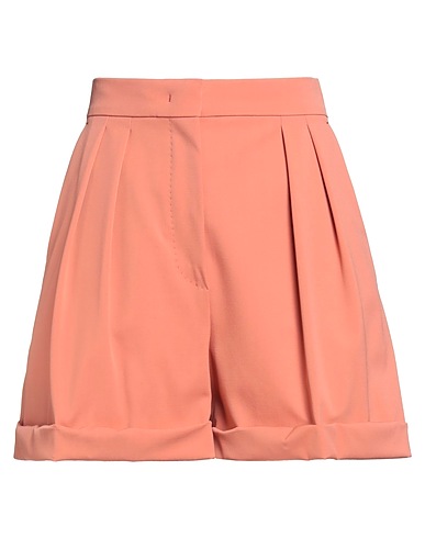 MAX MARA Shorts & Bermuda Salmone 98% Lana Vergine, 2% Elastan