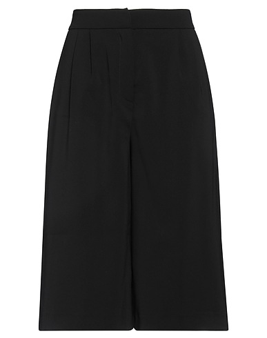 MANILA GRACE Shorts & Bermuda Black 98% Polyester, 2% Elastane