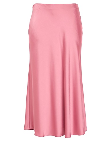 RALPH LAUREN BLACK LABEL Gonna midi Rosa antico 60% Poliestere riciclato, 40% Poliestere