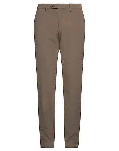 MICHELE CARBONE Casual trouser 88% Cotton, 12% Elastane