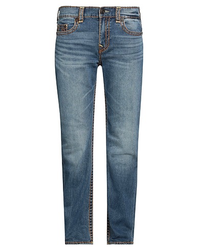 TRUE RELIGION Denim trousers Blue 98% Cotton, 2% Elastane