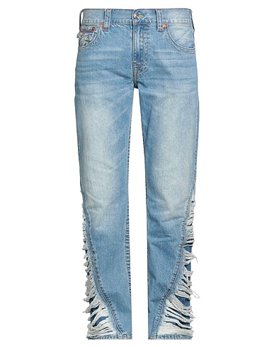TRUE RELIGION Denim trousers Blue 100% Cotton
