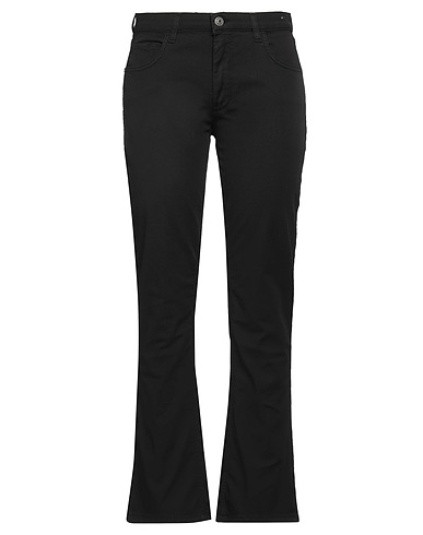 RE_HASH Casual trouser Black 97% Cotton, 3% Elastane