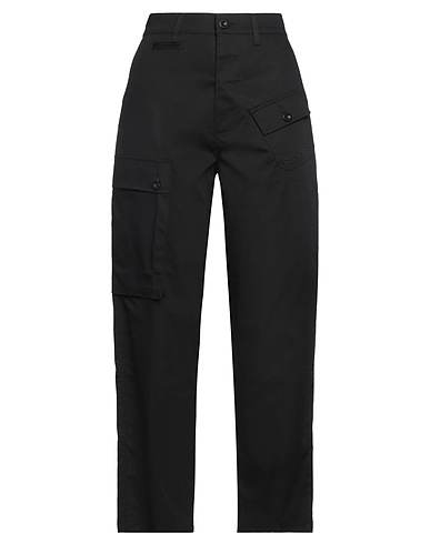 DEPARTMENT 5 Casual trouser Black 97% Cotton, 3% Elastane
