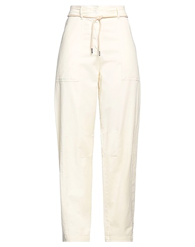 HOD Casual trouser Ivory 98% Cotton, 2% Elastane