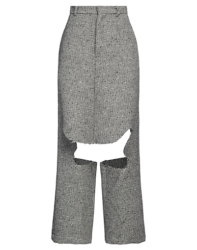 NICCOLÒ PASQUALETTI Casual pants Grey 76% Wool, 10% PES, 10% Polyamide, 4% Viscose