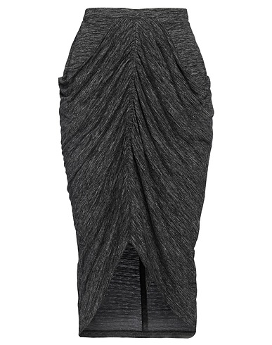 MARANT ÉTOILE Midi skirt Grey 50% Polyamide, 30% Linen, 20% Virgin Wool