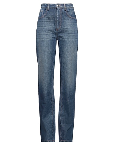 SPORTMAX Denim pants Blue 100% Cotton