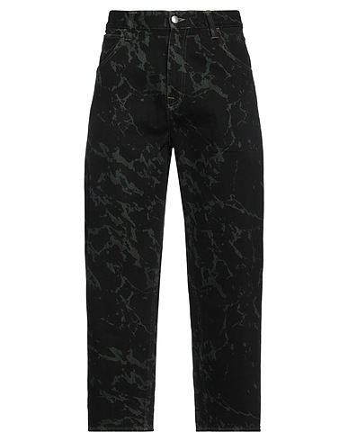 EDWIN Denim trousers Black 100% Cotton
