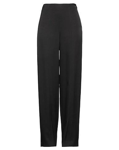 LOULOU STUDIO Pantalone Nero 86% Viscosa, 14% Lana