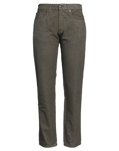 8PM Casual pants VERDE MILITARE 85% Cotton, 12% Viscose, 2% Polyester, 1% Polyamide