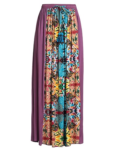 CONNOR & BLAKE Long skirt Mauve 100% Viscose