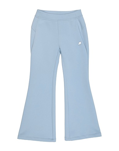 K-WAY Casual pants Sky blue 81% Polyester, 15% Viscose, 4% Elastane