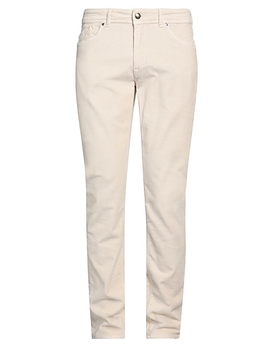 BARMAS Pantalone Beige 90% Cotone, 8% Cachemire, 2% Elastan