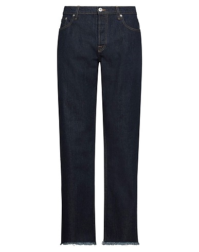 LANVIN Denim pants Blue 100% Cotton