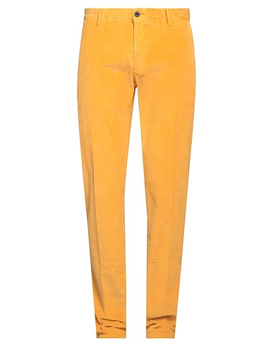INCOTEX Pantalone SLACKS Giallo ocra 98% Cotone, 2% Elastan
