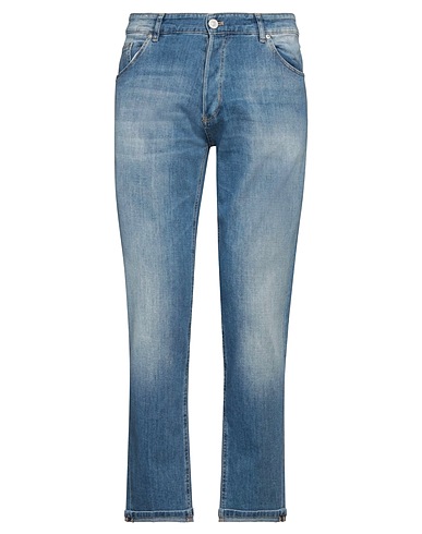 PT Torino Denim trousers Blue 92% Cotton, 6% Elastomultiester, 2% Elastane