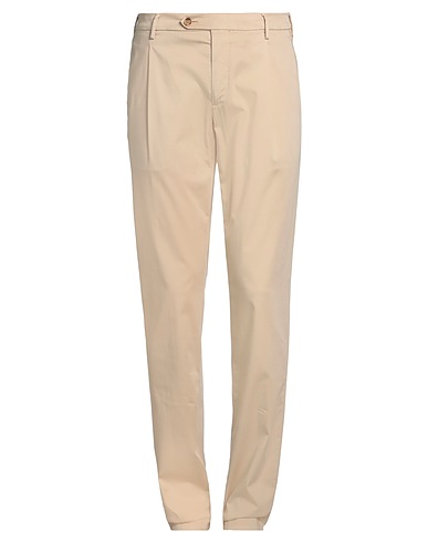 LARDINI Casual trouser Sand 55% Cotton, 41% Lycra®, 4% Elastane