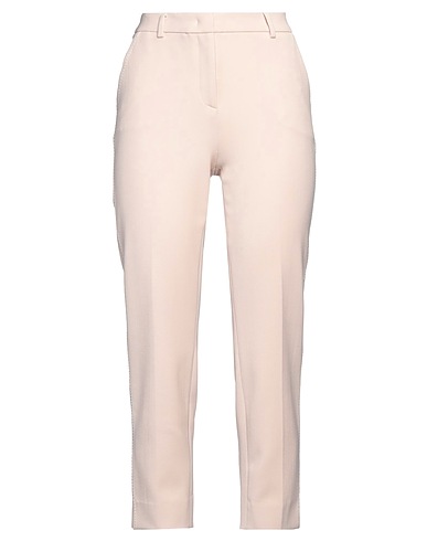 AGO E FILO Casual pants Cream 52% Polyester, 43% Wool, 5% Elastane