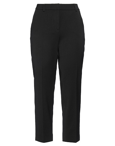 AGO E FILO Casual pants Black 52% Polyester, 43% Wool, 5% Elastane