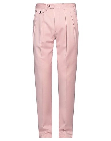 LARDINI Casual trouser Light pink 100% Wool