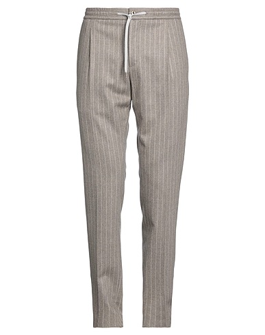 PT Torino Casual pants Taupe 90% Virgin Wool, 8% Cashmere, 2% Elastane