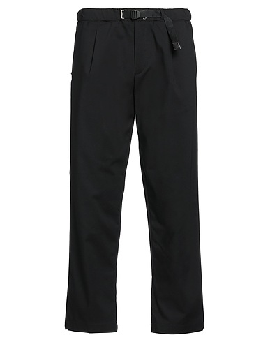 WHITE SAND Casual trouser Black 60% Cotton, 37% Polyamide, 3% Elastane