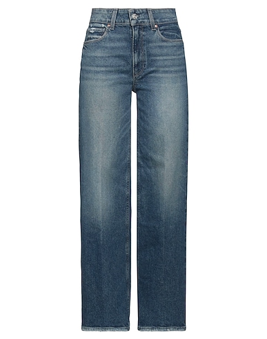 PAIGE Denim trousers Blue 99% Cotton, 1% Polyurethane