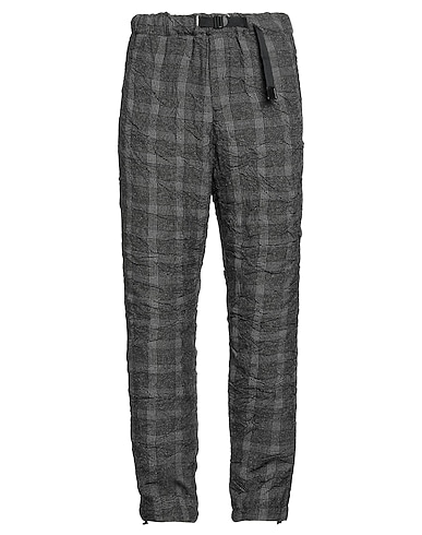 WHITE SAND Casual pants Charcoal 83% Polyester, 16% Viscose, 1% Elastane