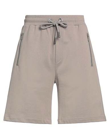 GAëLLE Paris Shorts & Bermuda Grey 100% Cotton, Polyamide