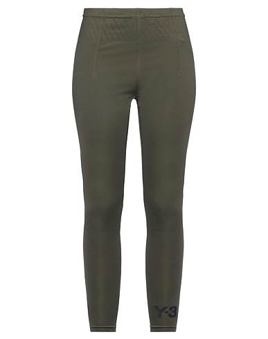 Y-3 Leggings Military green 85% Recycled polyester, 15% Elastane