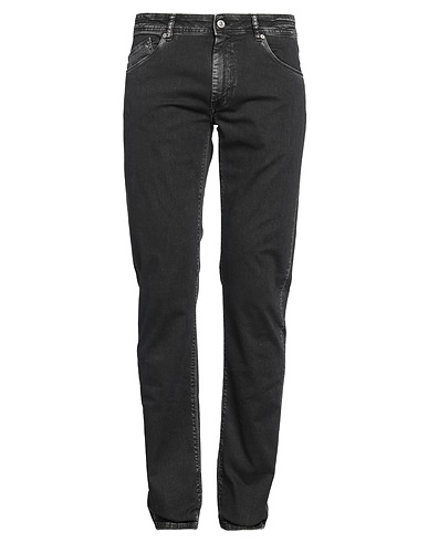 BARMAS Pantaloni jeans Nero 98% Cotone, 2% Elastan